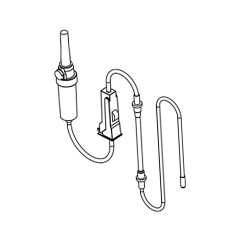 Irrigation tubes 2.2m left (not for Elcomed 100 or SA-200)